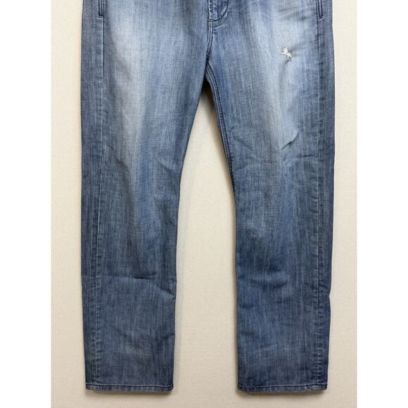 Vintage Jingo Jeans Men’s Size 36x30 Straight Leg Distressed - Picture 3 of 13